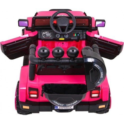 Full Time 4WD Pink Off-Road Vehicle
