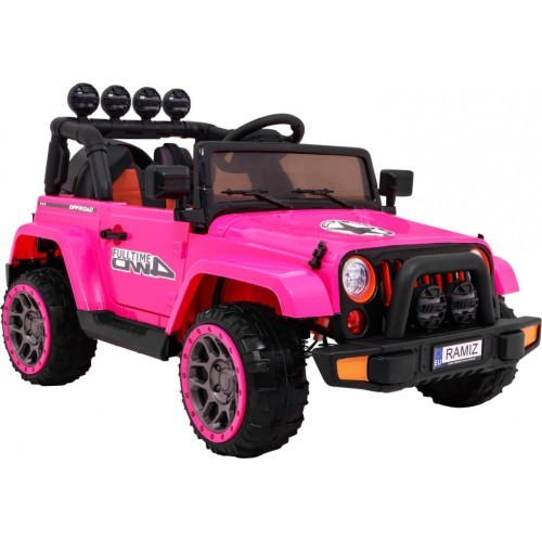 Full Time 4WD Pink Off-Road Vehicle