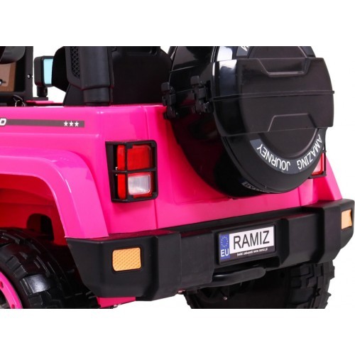 Full Time 4WD Pink Off-Road Vehicle