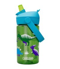 Thrive Flip Straw vaikiška gertuvė 0,4 l, Hip Dinos