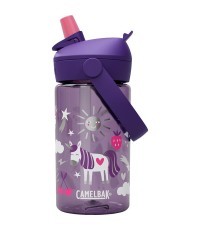 Бутылка для воды Thrive Flip Straw Kids 0,4 л, Unicorn Party