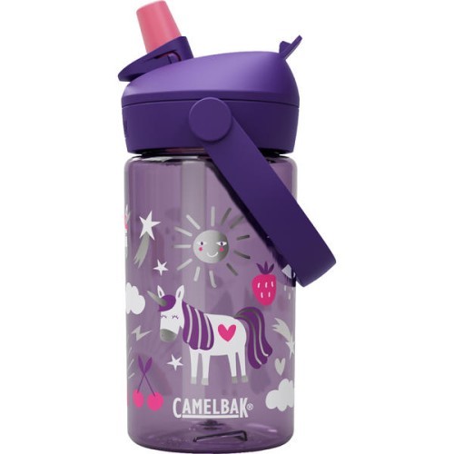 Бутылка для воды Thrive Flip Straw Kids 0,4 л, Unicorn Party