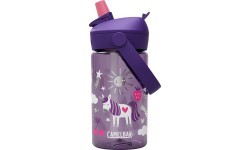 Бутылка для воды Thrive Flip Straw Kids 0,4 л, Unicorn Party