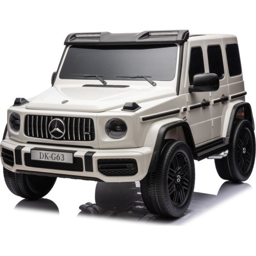 Elektromobilis Mercedes Benz G63 AMG XXL, baltas