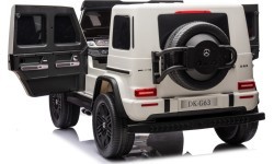 Mercedes Benz G63 AMG XXL vehicle White