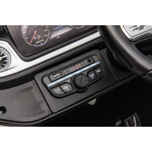 Elektromobilis Mercedes Benz G63 AMG XXL, baltas