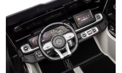 Elektromobilis Mercedes Benz G63 AMG XXL, baltas