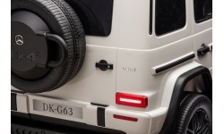 Elektromobilis Mercedes Benz G63 AMG XXL, baltas
