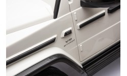 Elektromobilis Mercedes Benz G63 AMG XXL, baltas