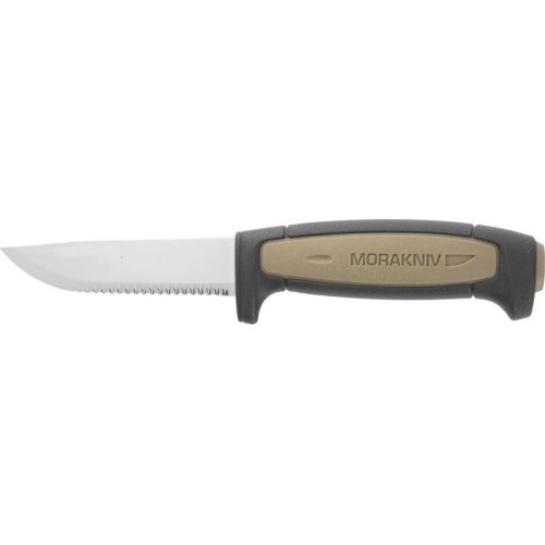 Нож Morakniv Craft Pro Rope, нержавеющая сталь, чёрный с кремовым