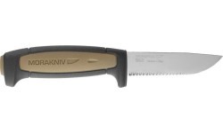 Нож Morakniv Craft Pro Rope, нержавеющая сталь, чёрный с кремовым