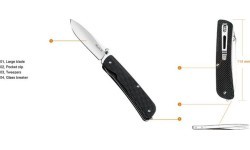 Sudedamas peilis Ruike LD11-B Multifunction