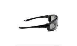 Wiley X Grid smoke grey glasses, black frames