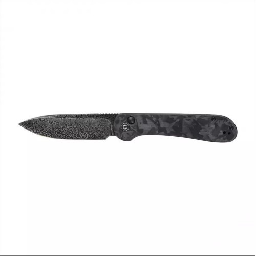 Складной нож Civivi Elementum C2103DS-3 с кнопочным фиксатором, мрамор