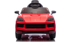 Электромобиль Porsche Cayenne, красный