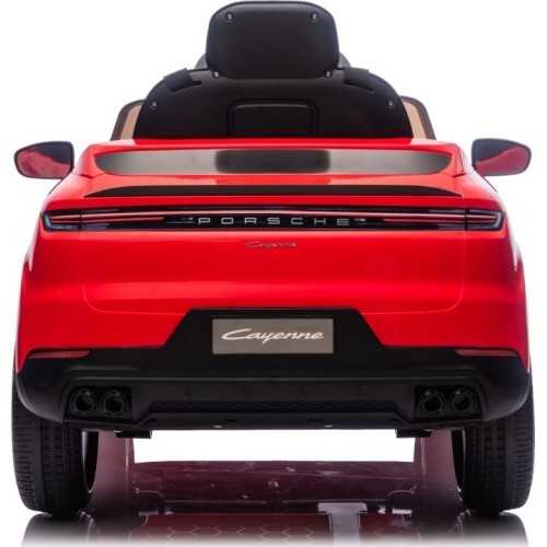 Электромобиль Porsche Cayenne, красный