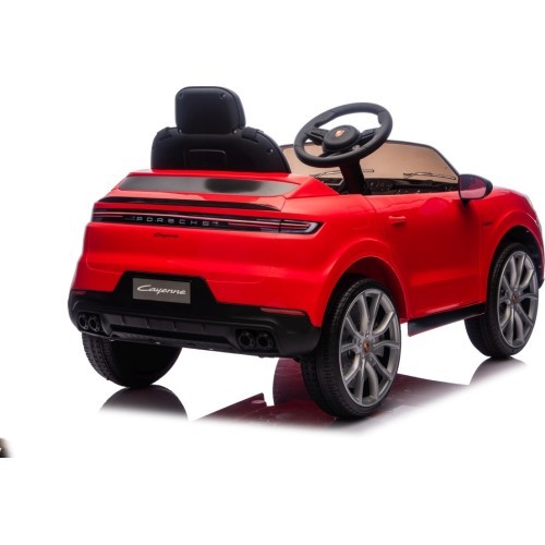 Электромобиль Porsche Cayenne, красный