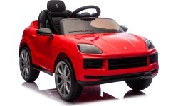 Электромобиль Porsche Cayenne, красный
