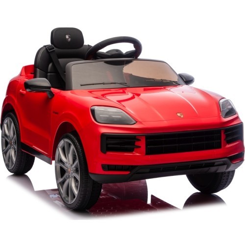 Электромобиль Porsche Cayenne, красный
