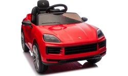 Электромобиль Porsche Cayenne, красный