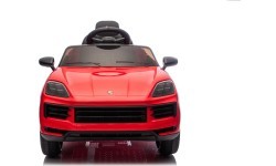 Электромобиль Porsche Cayenne, красный