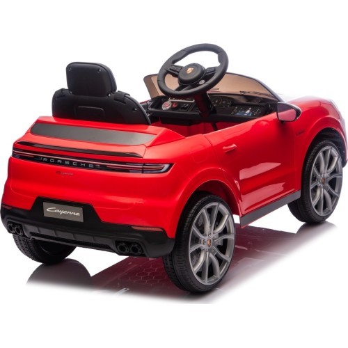Электромобиль Porsche Cayenne, красный