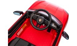 Elektromobilis Porsche Cayenne, raudonas