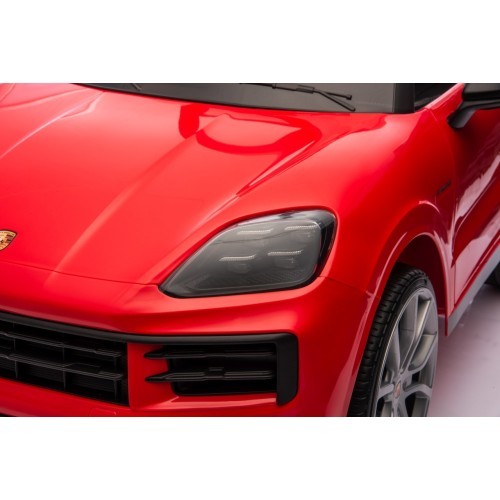 Электромобиль Porsche Cayenne, красный