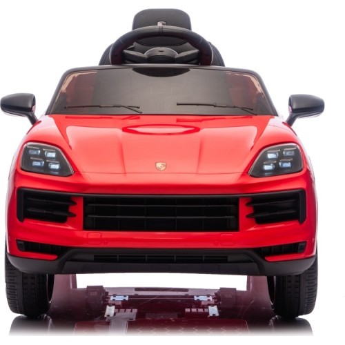 Elektromobilis Porsche Cayenne, raudonas