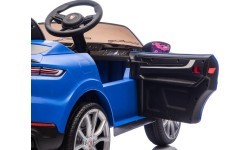 Электромобиль Porsche Cayenne, синий