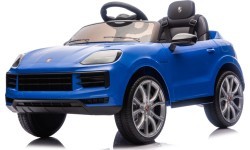 Elektromobilis Porsche Cayenne, mėlynas