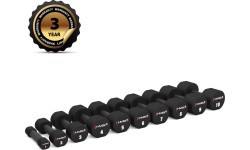 HPT POLYURETHANE DUMBBELLS TPU HMS - 2 x 3 kg