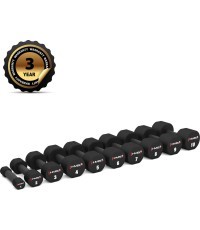 HPT POLYURETHANE DUMBBELLS TPU HMS - 2 x 5 kg