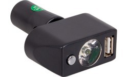 USB įkrovimo lizdas su LED lempute elektriniam vežimėliui inSPORTline Hawkie