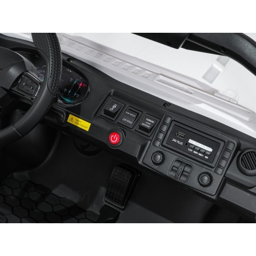 Электромобиль Passion 4x4 Off-Road, белый