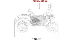 PASSION 4x4 juodasis visureigis