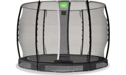 EXIT Allure Classic įleidžiamas batutas ø305 cm, juodas