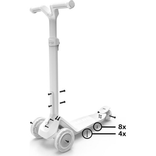 Nexo Foldable surinkimo komplektas