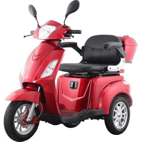 Three-Wheel Electric Scooter inSPORTline Zorica Lion - Red