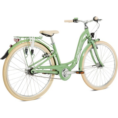 Dviratis PUKY Skyride 26-7 Classic Alu retro green