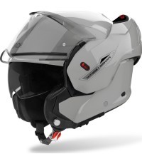 Flip-Up Motorcycle Helmet AIROH MATHISSE 2 Color P/J Matte Cement Gray