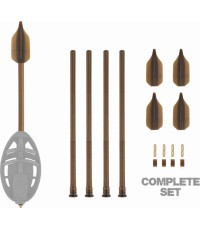 ZFISH Feeder Casting Tube šėrykla, 4 vnt.