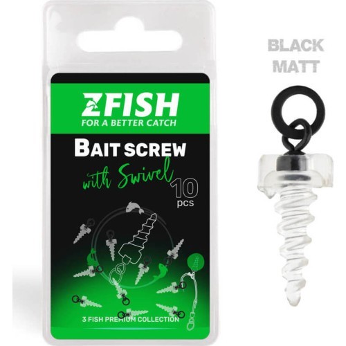 ZFISH Bait Screw with Swivel