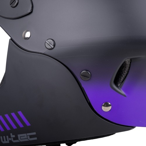 Шлем для даунхилла W-TEC Campanero Noir Violet