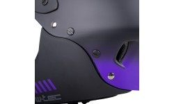 Downhill Helmet W-TEC Campanero Noir Violet