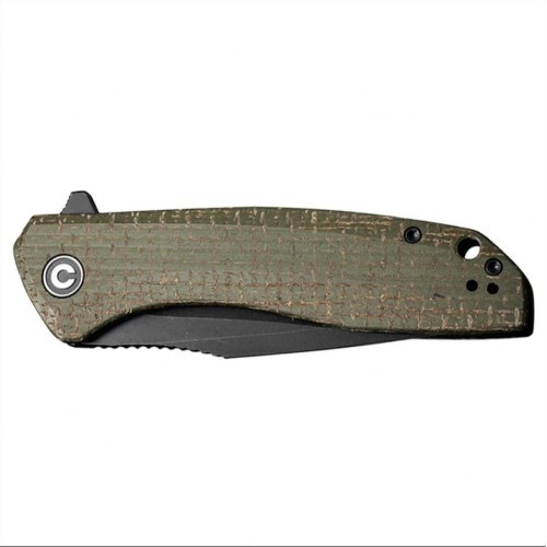 Civivi Baklash folding knife C801K green micarta