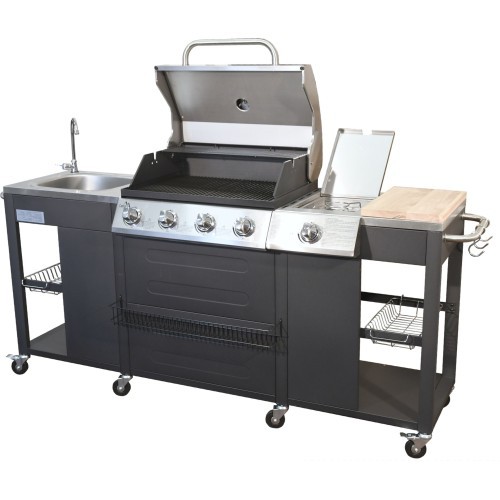 Garden kitchen with gas grill Cattara Vicenza