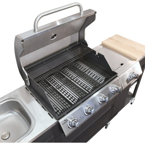 Garden kitchen with gas grill Cattara Vicenza