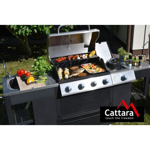 Garden kitchen with gas grill Cattara Vicenza
