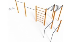 Оборудование для площадки калистеники 12SWN12